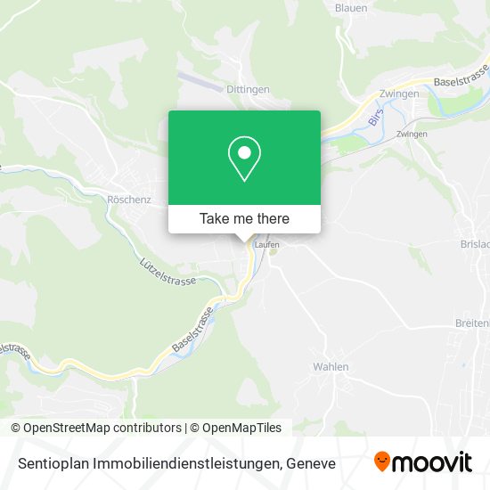 Sentioplan Immobiliendienstleistungen map