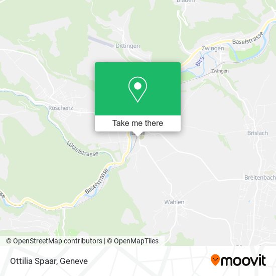 Ottilia Spaar map