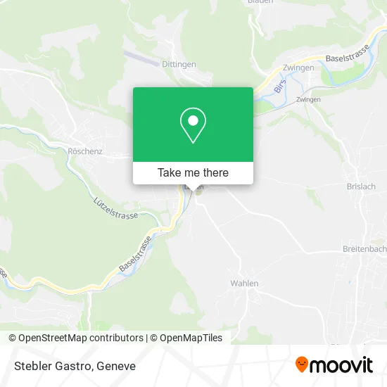 Stebler Gastro map