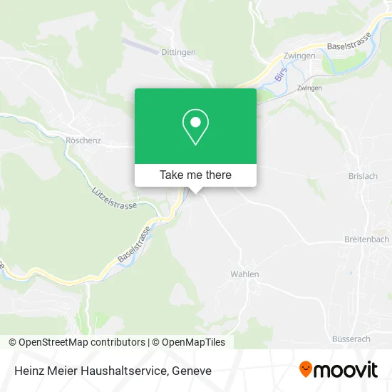 Heinz Meier Haushaltservice map