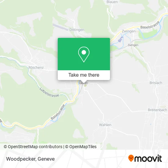 Woodpecker map