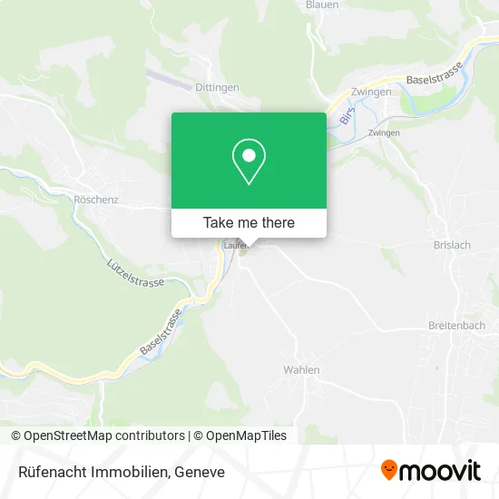 Rüfenacht Immobilien map
