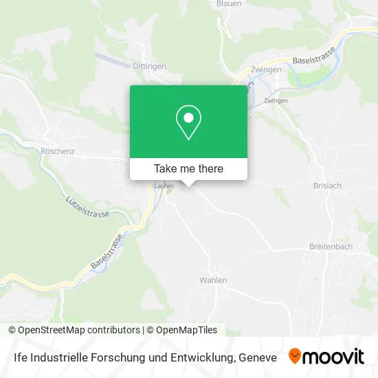 Ife Industrielle Forschung und Entwicklung map