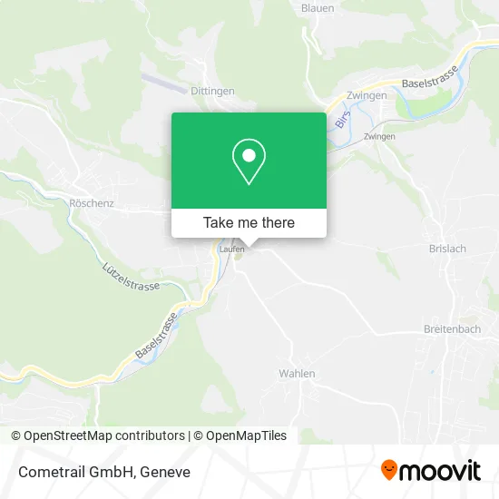 Cometrail GmbH map