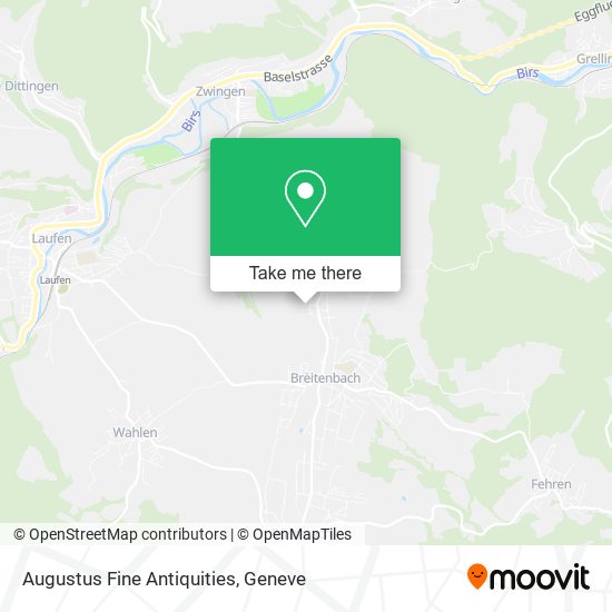 Augustus Fine Antiquities map