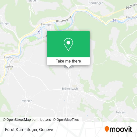 Fürst Kaminfeger map