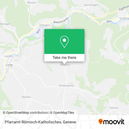 Pfarramt Römisch-Katholisches map