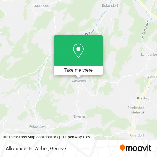 Allrounder E. Weber map