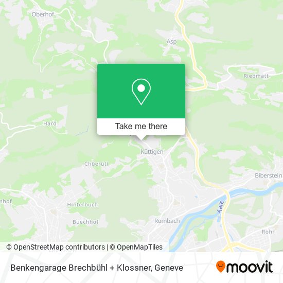 Benkengarage Brechbühl + Klossner map