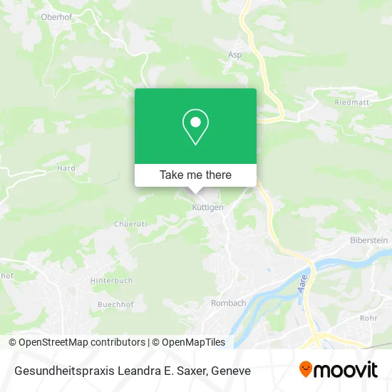 Gesundheitspraxis Leandra E. Saxer map