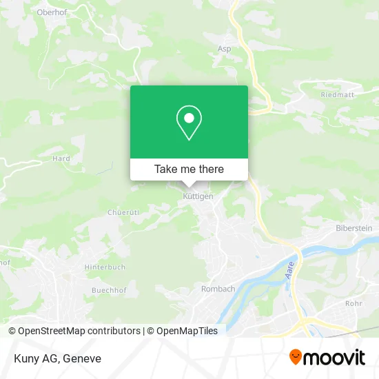 Kuny AG map