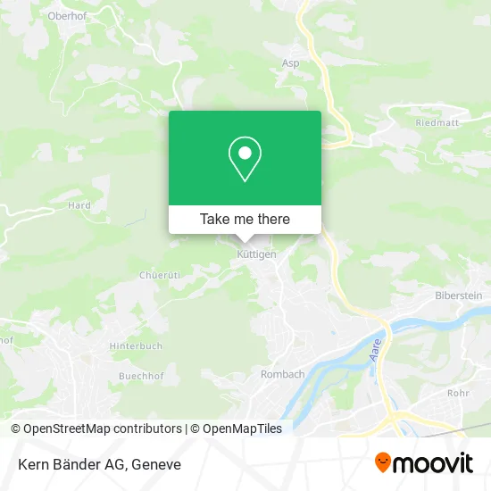 Kern Bänder AG map