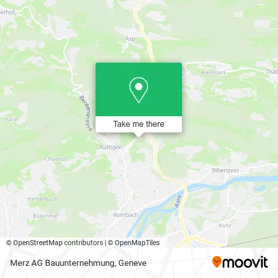 Merz AG Bauunternehmung map