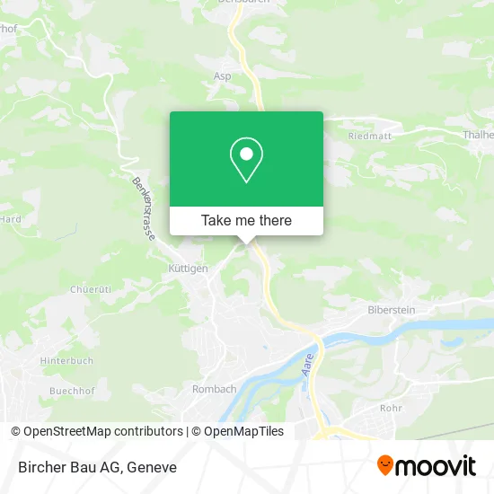 Bircher Bau AG map