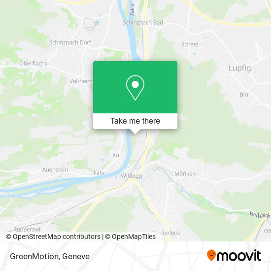 GreenMotion map