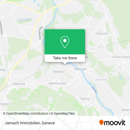 Jamach Immobilien map