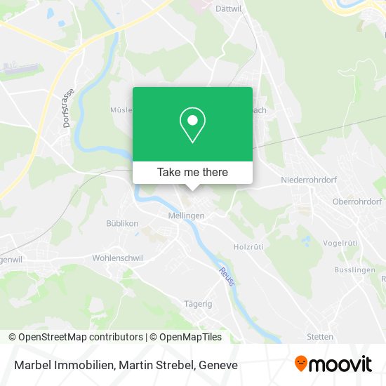 Marbel Immobilien, Martin Strebel map