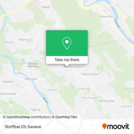 Stoffbar.Ch map