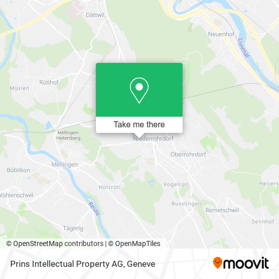 Prins Intellectual Property AG map