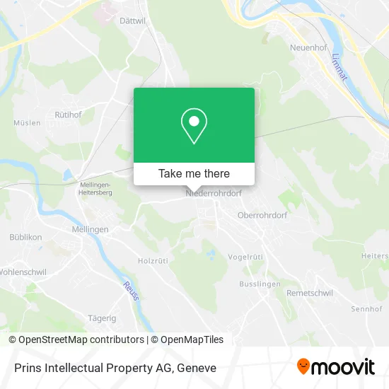Prins Intellectual Property AG map