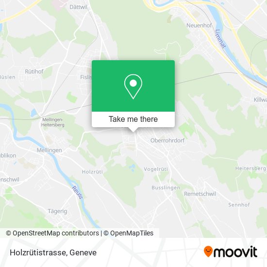 Holzrütistrasse map