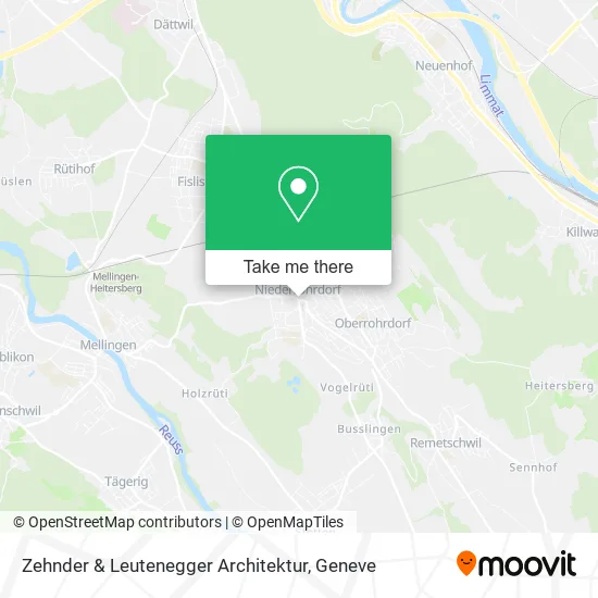 Zehnder & Leutenegger Architektur map