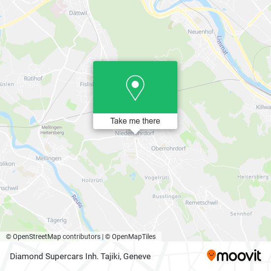 Diamond Supercars Inh. Tajiki map