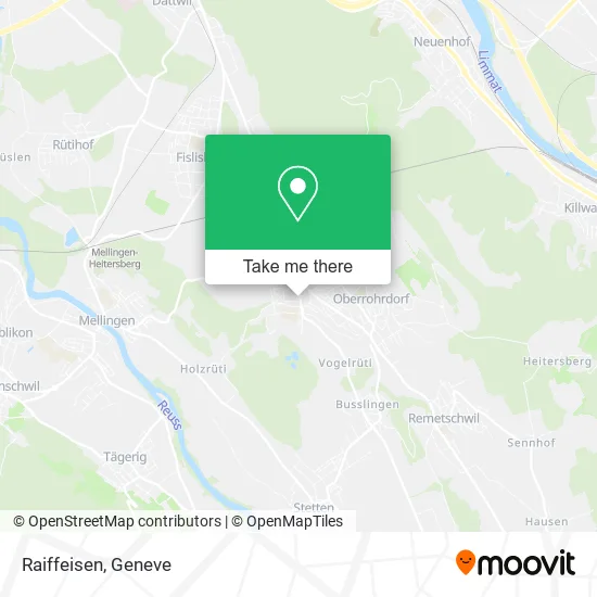 Raiffeisen map