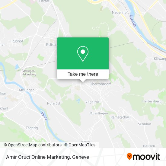 Amir Oruci Online Marketing map