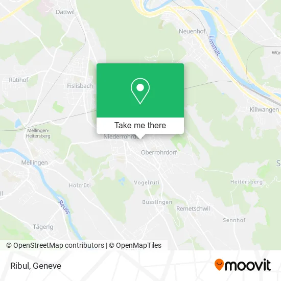 Ribul map