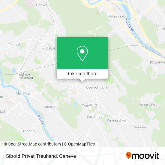 Sibold Privat Treuhand map