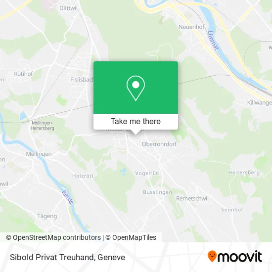 Sibold Privat Treuhand map