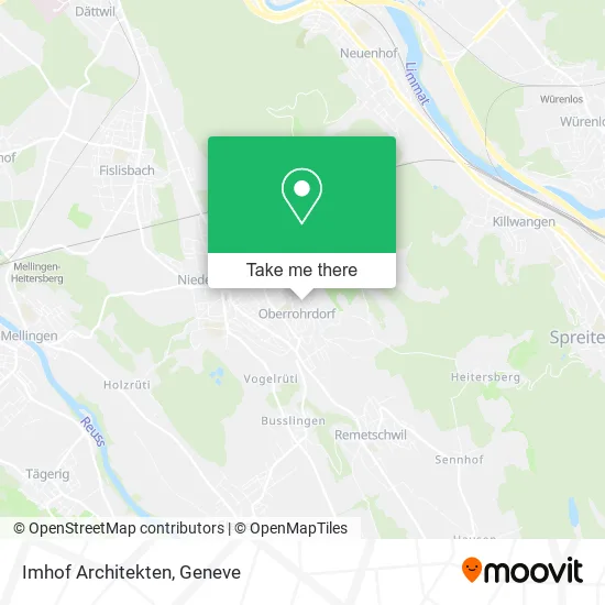 Imhof Architekten map
