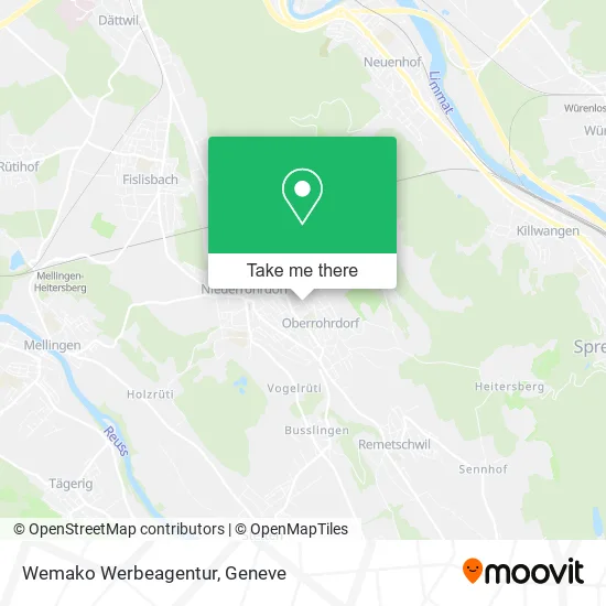 Wemako Werbeagentur map