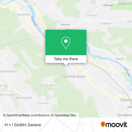 H + I GmbH map