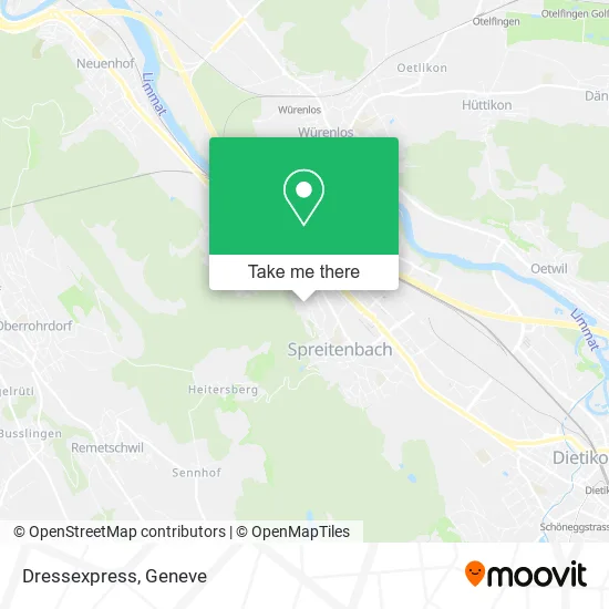 Dressexpress map
