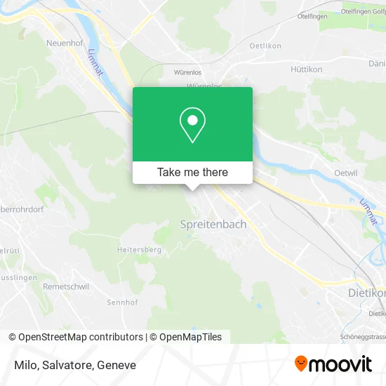Milo, Salvatore map