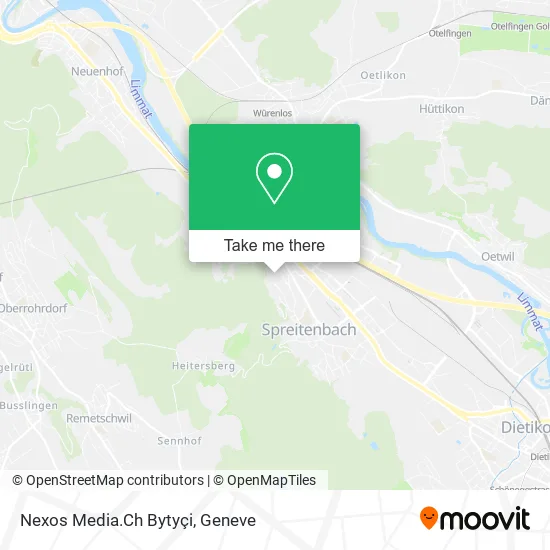 Nexos Media.Ch Bytyçi map