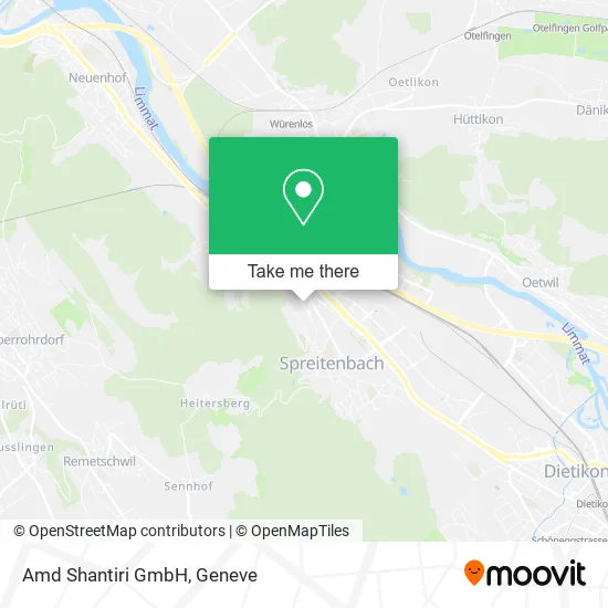 Amd Shantiri GmbH map
