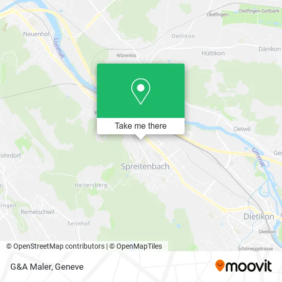 G&A Maler map