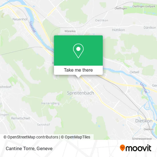 Cantine Torre map