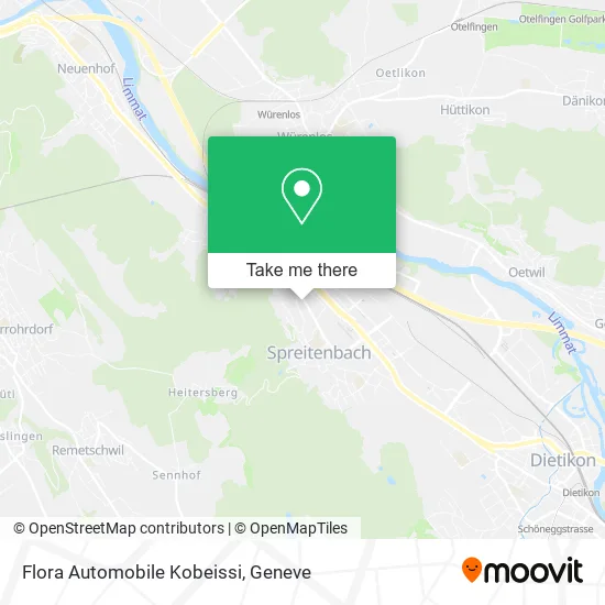 Flora Automobile Kobeissi map