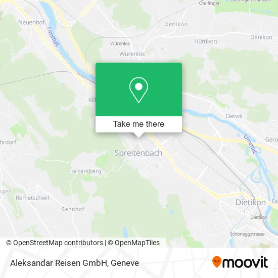 Aleksandar Reisen GmbH map