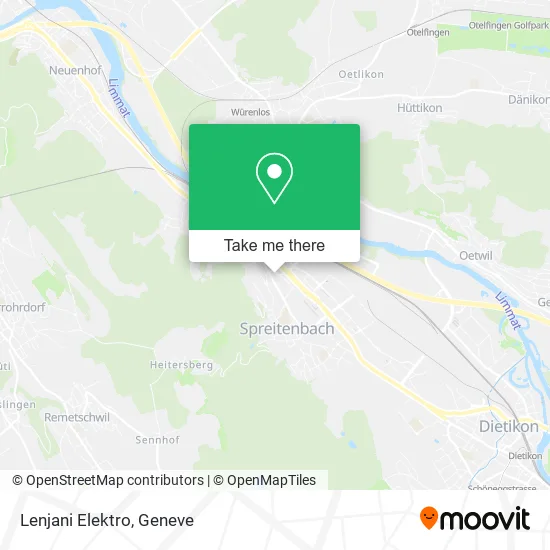 Lenjani Elektro map