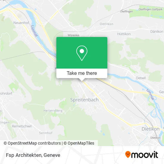 Fsp Architekten map