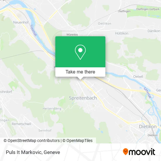 Puls It Markovic map