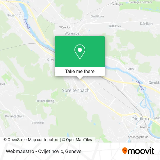 Webmaestro - Cvijetinovic map