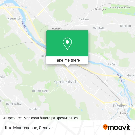 Itris Maintenance map