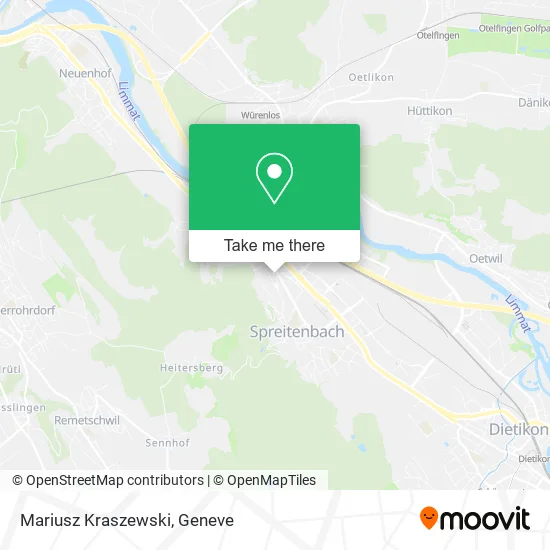 Mariusz Kraszewski map