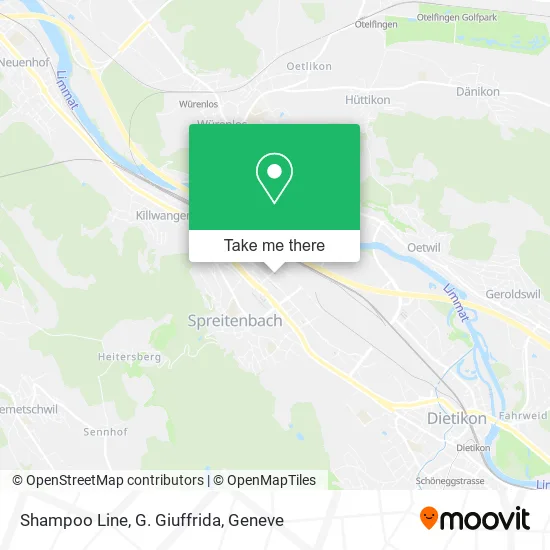 Shampoo Line, G. Giuffrida map